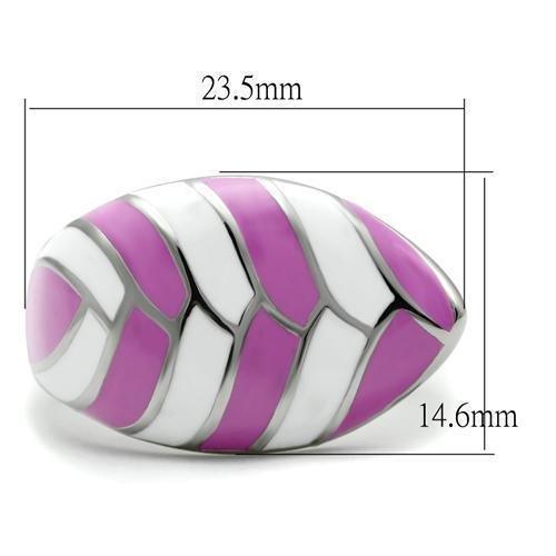 Silver Womens Ring Anillo Para Mujer 316L Stainless Steel Ring Empoli - Jewelry Store by Erik Rayo