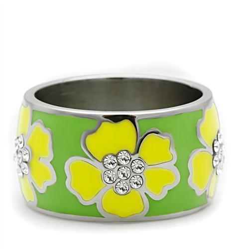 Silver Womens Ring Anillo Para Mujer 316L Stainless Steel Ring Fiesole - Jewelry Store by Erik Rayo
