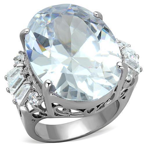 Silver Womens Ring Anillo Para Mujer 316L Stainless Steel Ring Haora - Jewelry Store by Erik Rayo