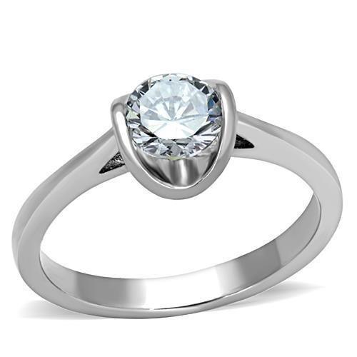 Silver Womens Ring Anillo Para Mujer Unisex 316L Stainless Steel Ring Jeddah - Jewelry Store by Erik Rayo
