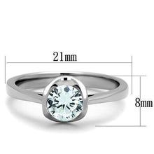 Load image into Gallery viewer, Silver Womens Ring Anillo Para Mujer Unisex 316L Stainless Steel Ring Jeddah - Jewelry Store by Erik Rayo
