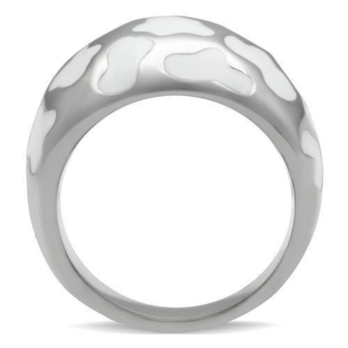 Silver Womens Ring Anillo Para Mujer 316L Stainless Steel Ring Livorno - Jewelry Store by Erik Rayo