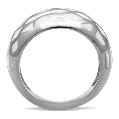 Silver Womens Ring Anillo Para Mujer 316L Stainless Steel Ring Lucca - Jewelry Store by Erik Rayo