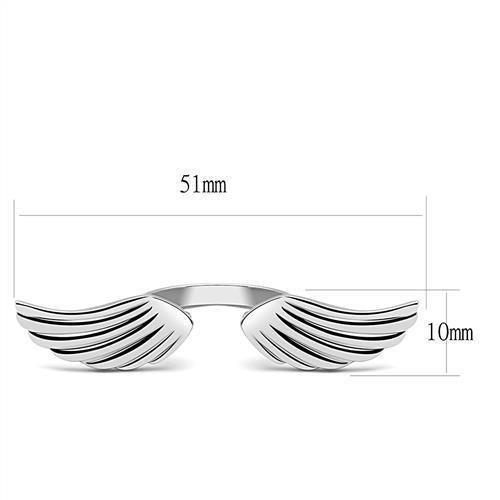 Silver Womens Ring Anillo Para Mujer 316L Stainless Steel Ring Messina - Jewelry Store by Erik Rayo