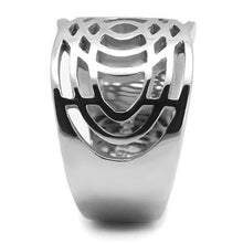 Load image into Gallery viewer, Silver Womens Ring Anillo Para Mujer y Ninos Unisex Kids 316L Stainless Steel Ring Monreale - Jewelry Store by Erik Rayo
