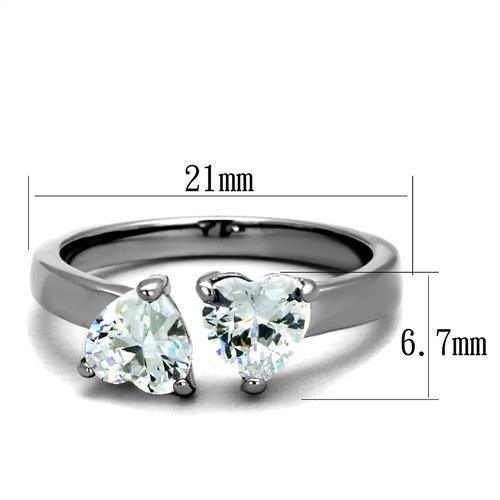 Silver Womens Ring Anillo Para Mujer 316L Stainless Steel Ring Napoli - Jewelry Store by Erik Rayo