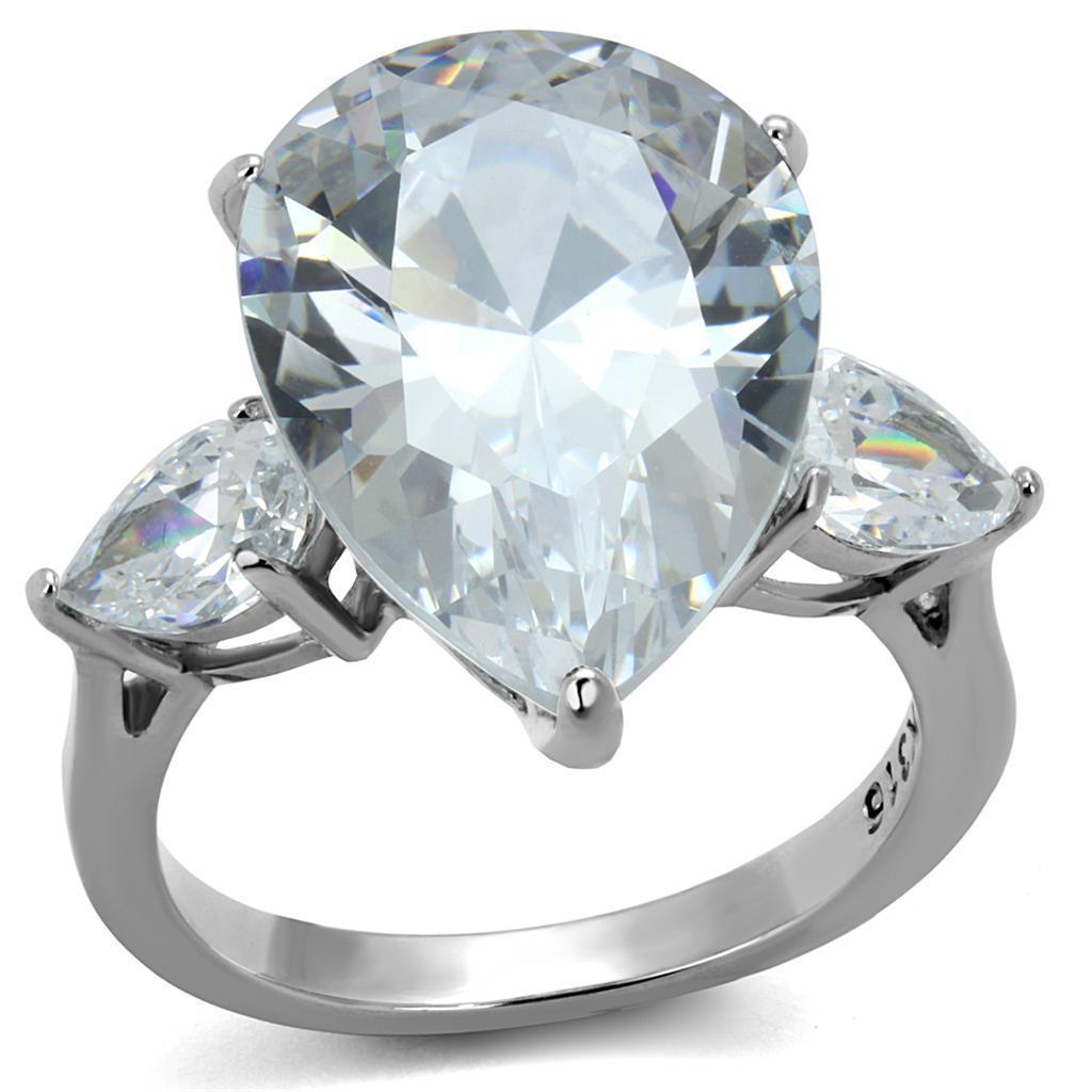 Silver Womens Ring Anillo Para Mujer 316L Stainless Steel Ring Porto Alegre - Jewelry Store by Erik Rayo