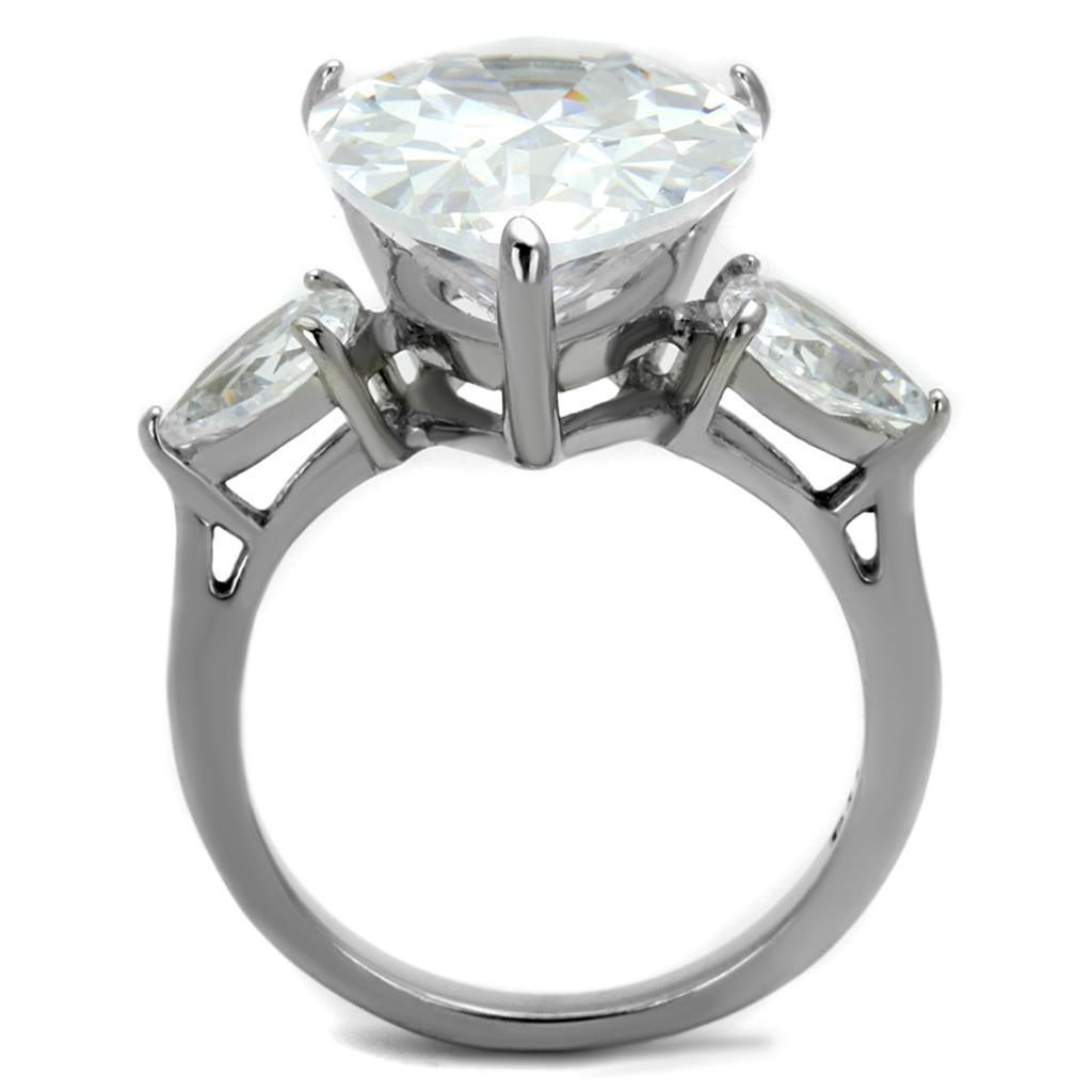 Silver Womens Ring Anillo Para Mujer 316L Stainless Steel Ring Porto Alegre - Jewelry Store by Erik Rayo