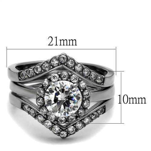 Silver Womens Ring Anillo Para Mujer 316L Stainless Steel Ring Qingdao - Jewelry Store by Erik Rayo