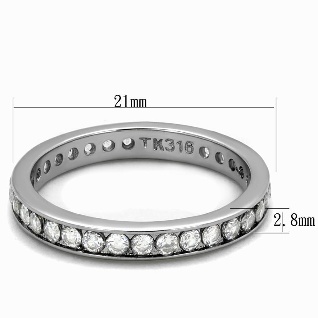 Silver Womens Ring Anillo Para Mujer 316L Stainless Steel Ring Quito - Jewelry Store by Erik Rayo