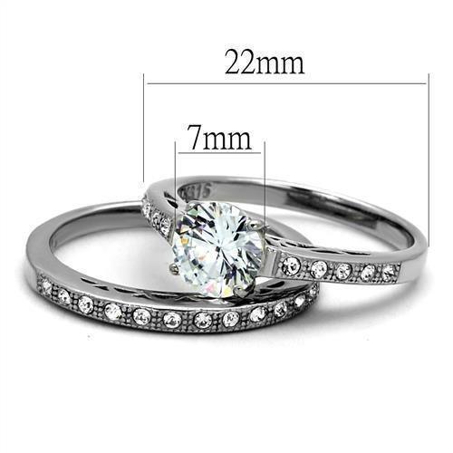 Silver Womens Ring Anillo Para Mujer 316L Stainless Steel Ring Rome - Jewelry Store by Erik Rayo