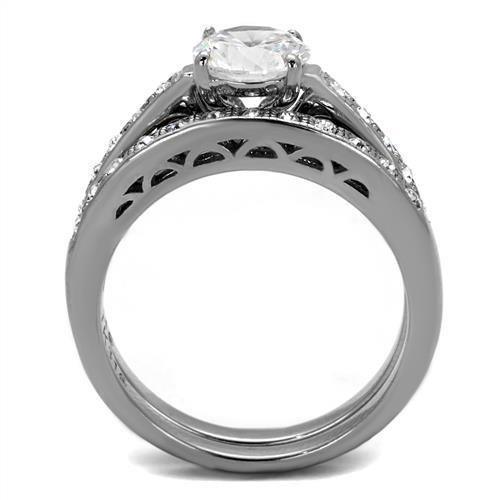 Silver Womens Ring Anillo Para Mujer 316L Stainless Steel Ring Rome - Jewelry Store by Erik Rayo