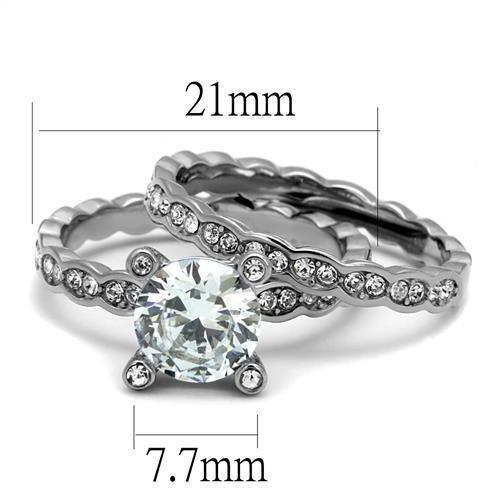 Silver Womens Ring Anillo Para Mujer 316L Stainless Steel Ring Sanaa - Jewelry Store by Erik Rayo