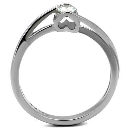 Silver Womens Ring Anillo Para Mujer 316L Stainless Steel Ring Santiago - Jewelry Store by Erik Rayo