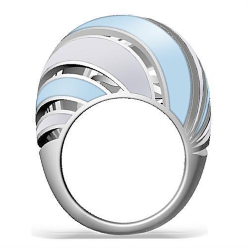 Silver Womens Ring Anillo Para Mujer 316L Stainless Steel Ring Scicli - Jewelry Store by Erik Rayo
