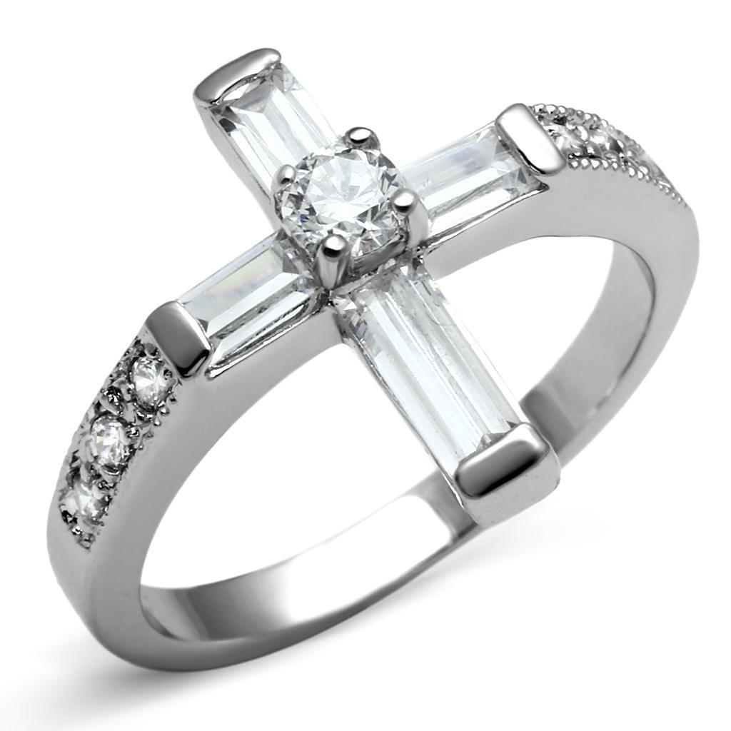 Silver Womens Ring Anillo Para Mujer 316L Stainless Steel Ring Shiraz - Jewelry Store by Erik Rayo