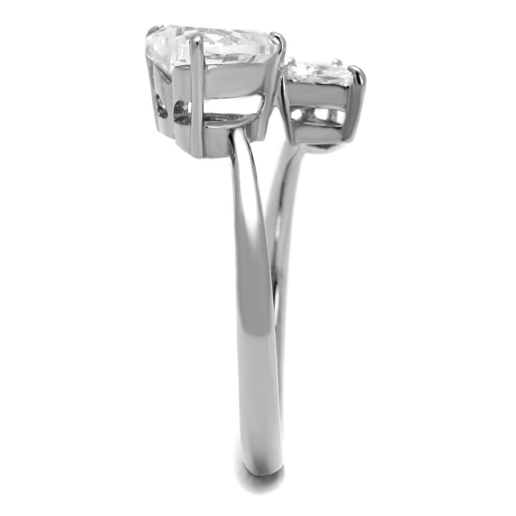 Silver Womens Ring Anillo Para Mujer 316L Stainless Steel Ring Tabriz - Jewelry Store by Erik Rayo