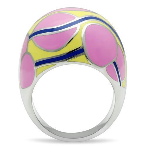 Silver Womens Ring Anillo Para Mujer 316L Stainless Steel Ring Trampani - Jewelry Store by Erik Rayo