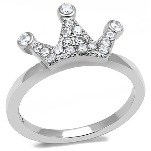 Silver Womens Ring Anillo Para Mujer 316L Stainless Steel Ring Tripoli - Jewelry Store by Erik Rayo