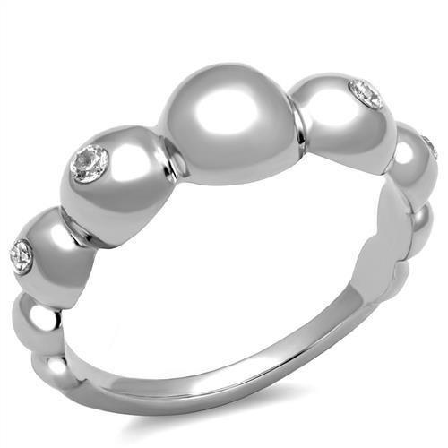 Silver Womens Ring Anillo Para Mujer 316L Stainless Steel Ring Ulsan - Jewelry Store by Erik Rayo