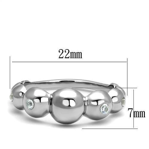 Silver Womens Ring Anillo Para Mujer 316L Stainless Steel Ring Ulsan - Jewelry Store by Erik Rayo