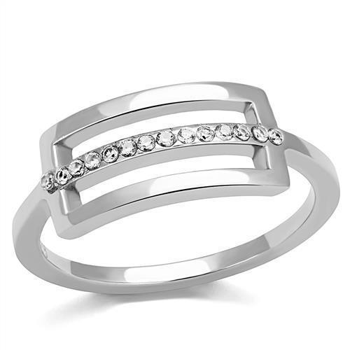 Silver Womens Ring Anillo Para Mujer 316L Stainless Steel Ring Vienna - Jewelry Store by Erik Rayo