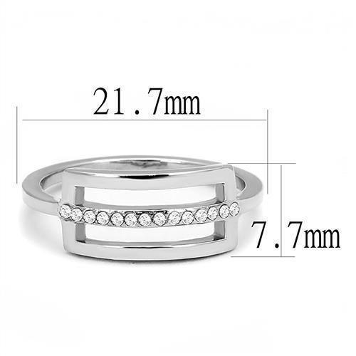 Silver Womens Ring Anillo Para Mujer 316L Stainless Steel Ring Vienna - Jewelry Store by Erik Rayo