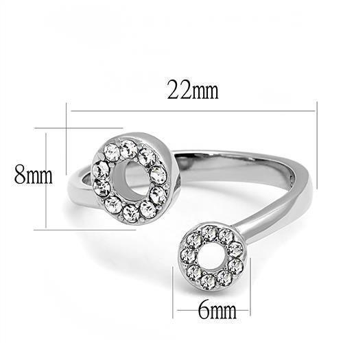 Silver Womens Ring Anillo Para Mujer 316L Stainless Steel Ring Warsaw - Jewelry Store by Erik Rayo