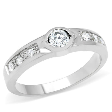Silver Womens Ring Anillo Para Mujer Stainless Steel Ring Bezel - Jewelry Store by Erik Rayo