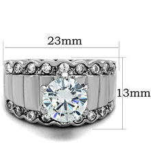 Load image into Gallery viewer, Silver Womens Ring Anillo Para Mujer Stainless Steel Ring Brisbane - Jewelry Store by Erik Rayo
