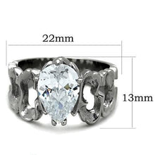 Load image into Gallery viewer, Silver Womens Ring Anillo Para Mujer Stainless Steel Ring Casablanca - Jewelry Store by Erik Rayo
