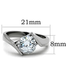 Load image into Gallery viewer, Silver Womens Ring Anillo Para Mujer Stainless Steel Ring Daegu - Jewelry Store by Erik Rayo
