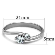 Load image into Gallery viewer, Silver Womens Ring Anillo Para Mujer Stainless Steel Ring DES - Jewelry Store by Erik Rayo
