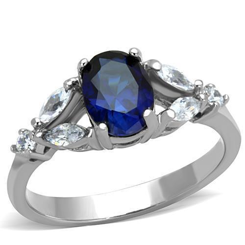 Silver Womens Ring Anillo Para Mujer Stainless Steel Ring Glass in Montana - Jewelry Store by Erik Rayo