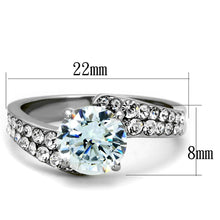 Load image into Gallery viewer, Silver Womens Ring Anillo Para Mujer Stainless Steel Ring Mulan - Jewelry Store by Erik Rayo
