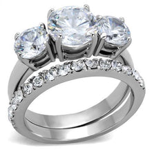 Load image into Gallery viewer, Silver Womens Ring Anillo Para Mujer Stainless Steel Ring Paris - Jewelry Store by Erik Rayo
