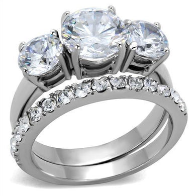 Silver Womens Ring Anillo Para Mujer Stainless Steel Ring Paris - Jewelry Store by Erik Rayo
