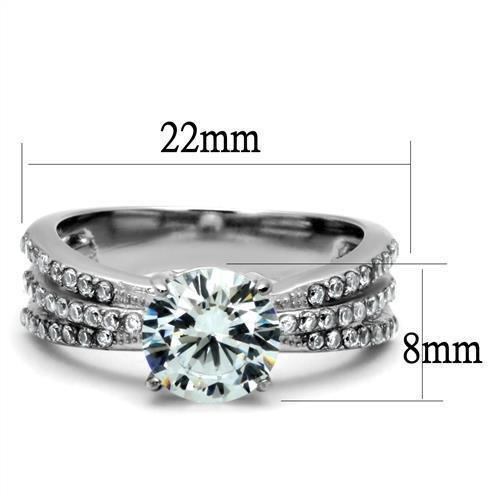 Silver Rings for Women Anillo Para Mujer Stainless Steel Ring Sao Paulo - Jewelry Store by Erik Rayo