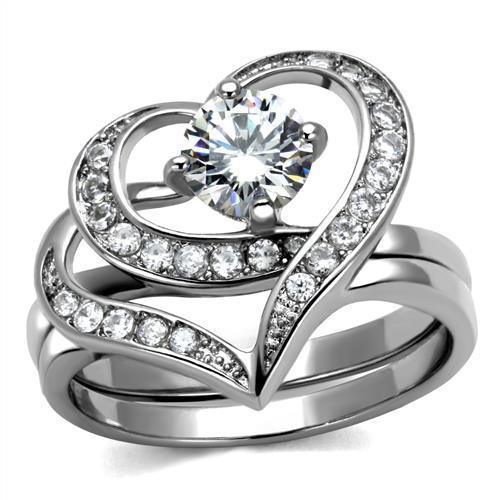Silver Womens Ring Anillo Para Mujer Stainless Steel Ring Sapporo - Jewelry Store by Erik Rayo