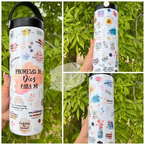 Promesas de Dios tumbler