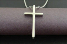 Load image into Gallery viewer, Stainless Steel Jesus Cross Pendant Necklace 18 inch Chain - Jewelry Store by Erik Rayo
