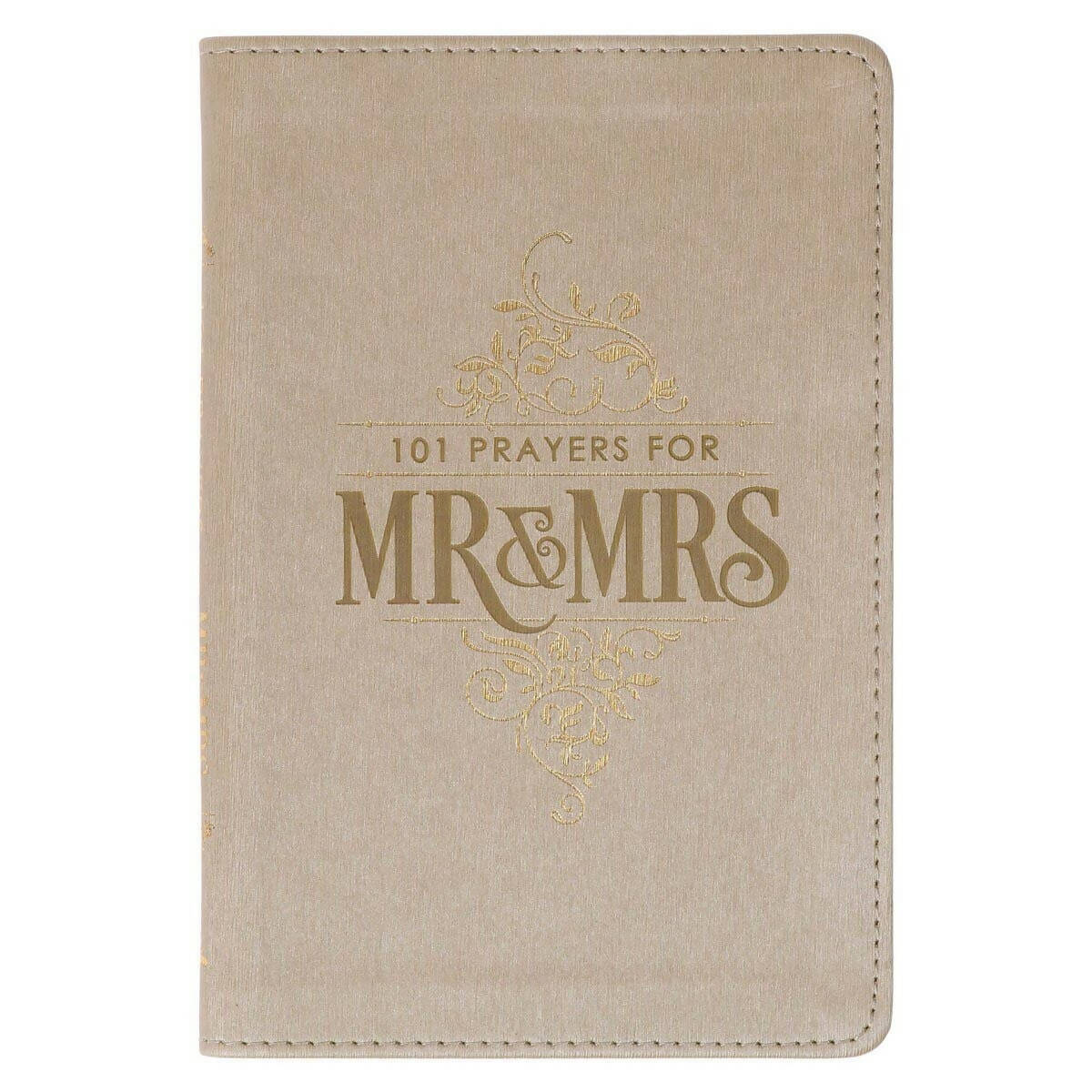 Gift Book 101 Prayers for Mr. & Mrs. Faux Leather