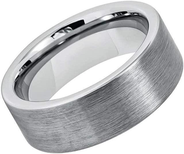 Men's Wedding Band Rings - Sizes 7-15, 8mm - Wedding Rings for Men and Women - Jewelry Store by Erik Rayo
