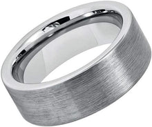 Load image into Gallery viewer, Men&#39;s Wedding Band Rings - Sizes 7-15, 8mm - Wedding Rings for Men and Women
