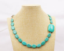 Load image into Gallery viewer, Turquoise Necklace Large Main Bead - Jewelry Store by Erik Rayo
