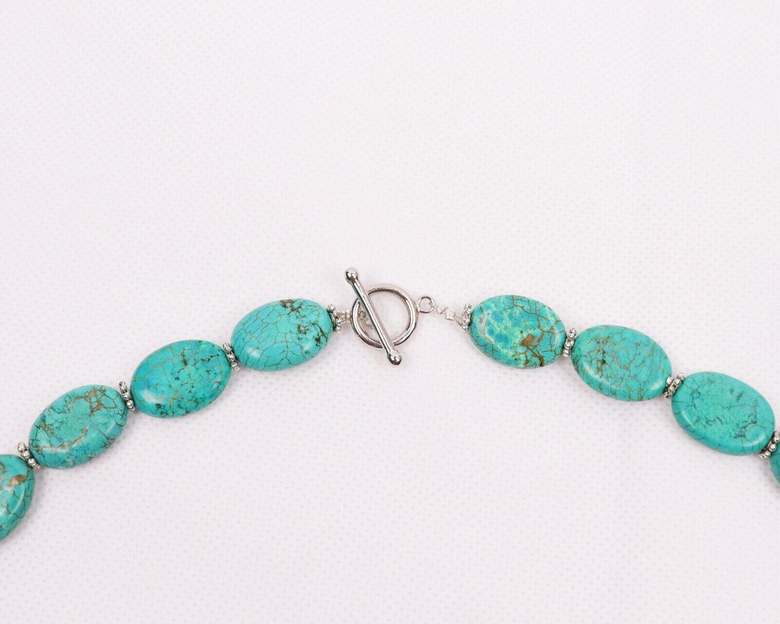 Turquoise Necklace Large Main Bead - Jewelry Store by Erik Rayo