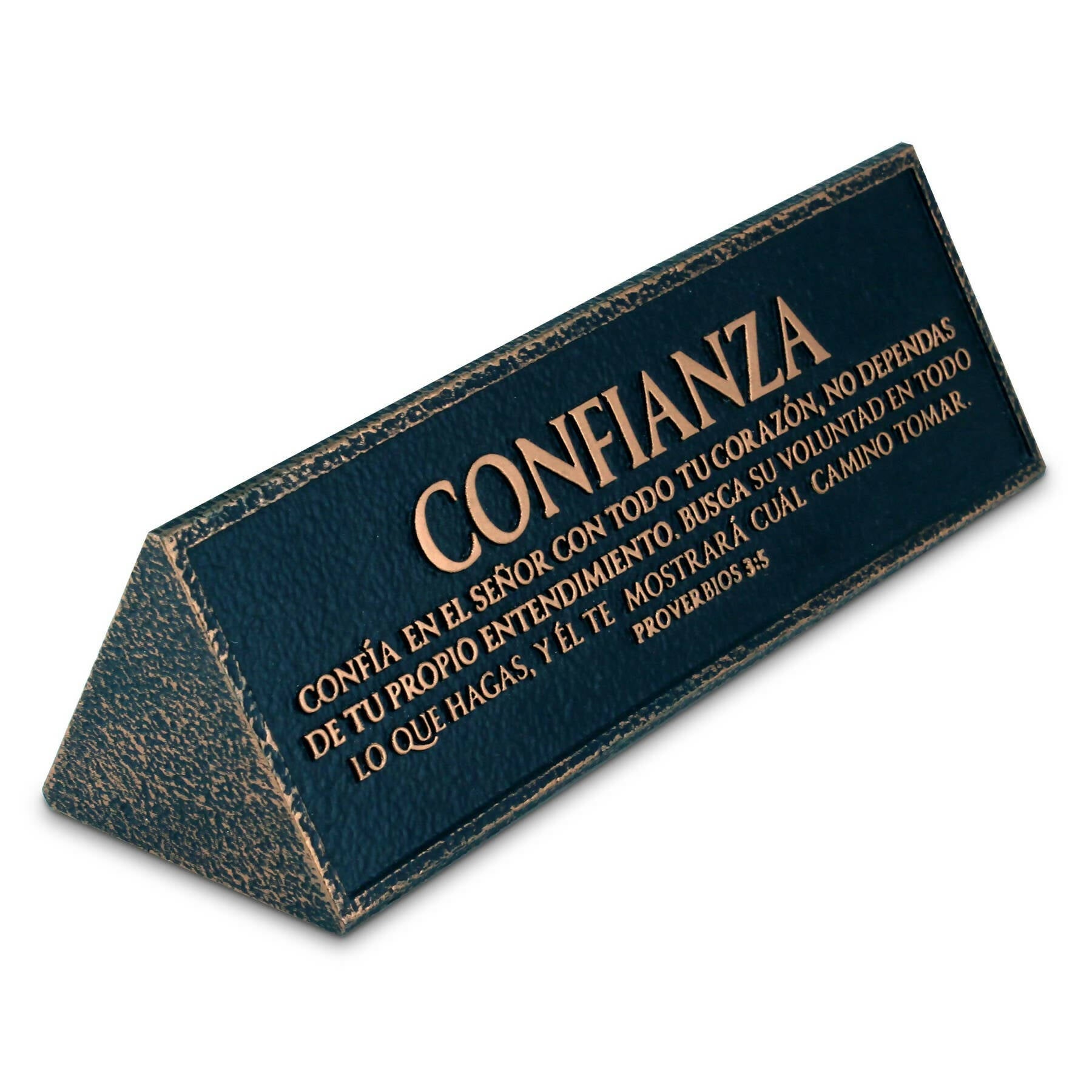 LCP Plaque Spanish Confianza Proverbios 3:5