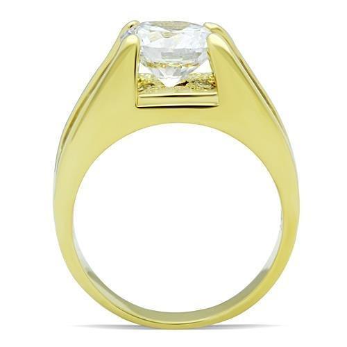 Wedding Rings for Women Engagement Cubic Zirconia Promise Ring Set for Her in Gold Tone Bela - Jewelry Store by Erik Rayo