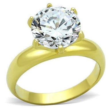 Wedding Rings for Women Engagement Cubic Zirconia Promise Ring Set for Her in Gold Tone Bethany - Jewelry Store by Erik Rayo