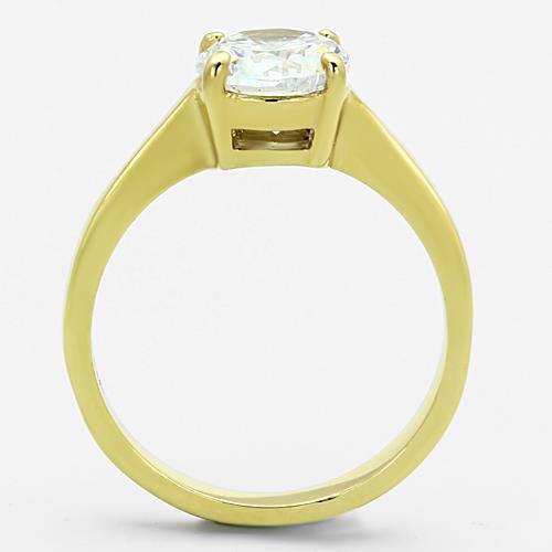 Wedding Rings for Women Engagement Cubic Zirconia Promise Ring Set for Her in Gold Tone Beulah - Jewelry Store by Erik Rayo